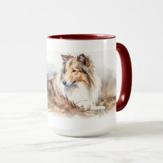 Aquarelltasche Tasse
