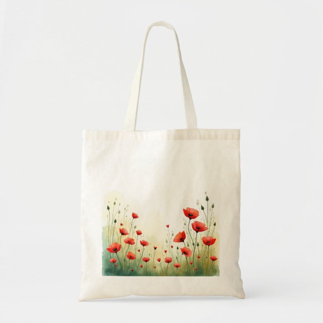 Aquarelltasche Tragetasche (Vorne)