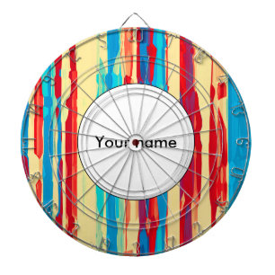 Aquarelltextur Dartscheibe