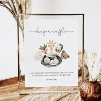 Aquarelltiere Imitate Modernes Gold-Windeln-Windel