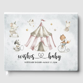 Aquarelltiere Kinderdusche Gästebuch