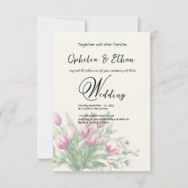 Aquarelltüten, Einladung zur Hochzeit