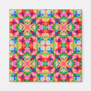 Aquarellverzierung Magnet