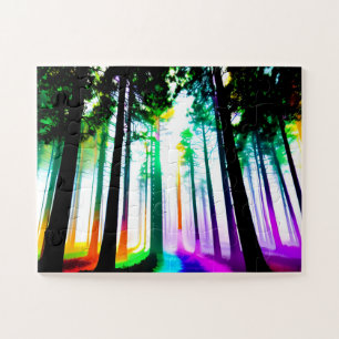 Aquarellwald für Kinder