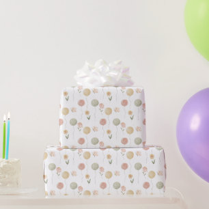Aquarellwald   Geburtstag von Waldfreunden Geschenkpapier