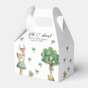 Aquarellwald Hirschdusche Geschenkschachtel