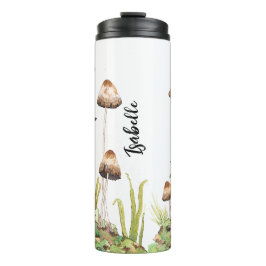 Aquarellwald-Pilze Thermosbecher