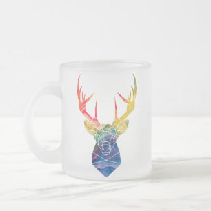 Aquarellwild Mattglastasse