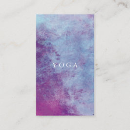 Aquarellyoga Visitenkarte