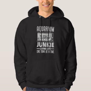 Aquarien-Junkie Aquaristiker Fischliebhaber Hoodie