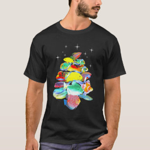 Aquarienfisch Weihnachtsbaum Cichliden Guramis Flo T-Shirt