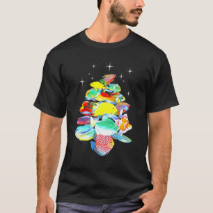 Aquarienfisch Weihnachtsbaum Cichliden Guramis Flo T-Shirt