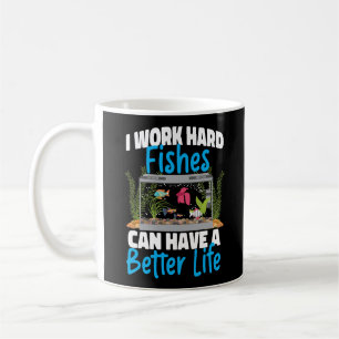 Aquarienfische Behielt ich hart, damit meine Fisch Kaffeetasse