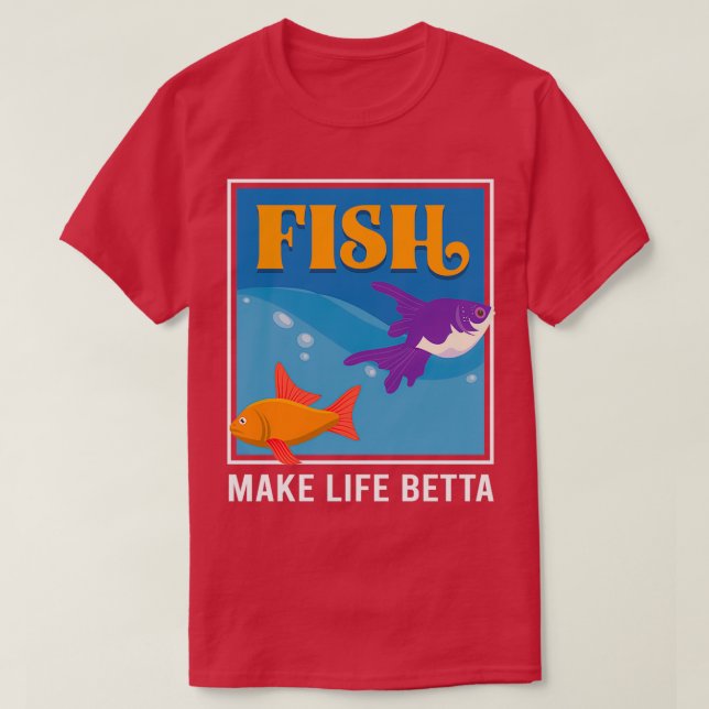 Aquarienhobby T-Shirt (Design vorne)