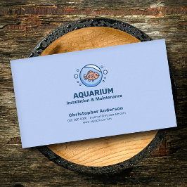 Aquarieninstallation und -wartung - Fischschüssel Visitenkarte