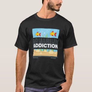 Aquarienpfleger Fisch Aquarium Besitzer Aquascapin T-Shirt