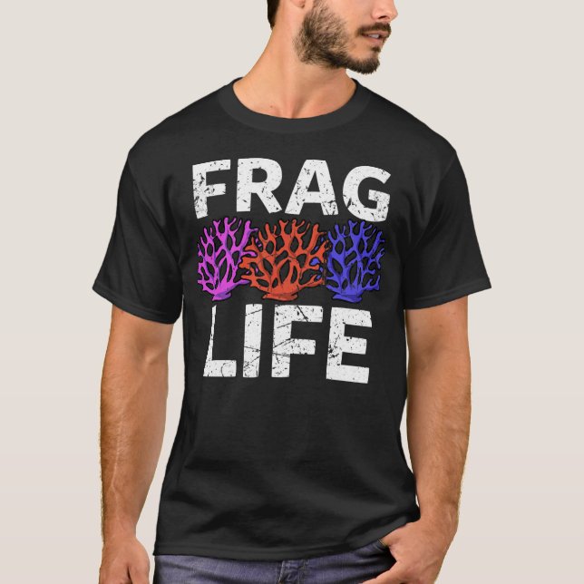 Aquarist Geschenk für Aquarium Liebhaber Fisch Tan T-Shirt (Vorderseite)