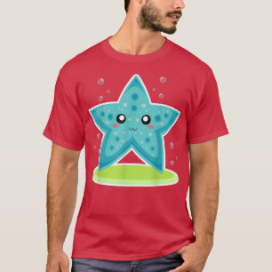 Aquarist Niedlich Starfish Lover Ocean Animal Star T-Shirt