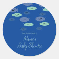 Aquarium Aquarium Blue Baby Dusche Danke