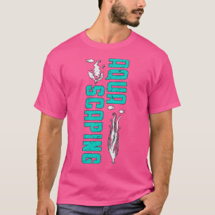 Aquarium Aquascaping Fisch Hüter Funny Aquarist T-Shirt