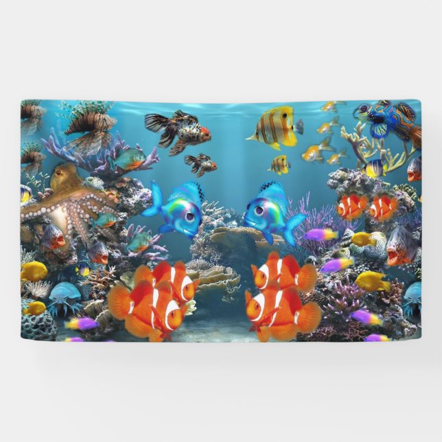 Aquarium-Art Banner (Horizontal)