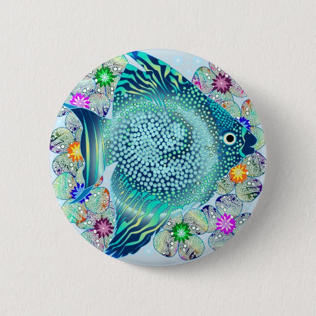 Aquarium Button (Vorderseite)
