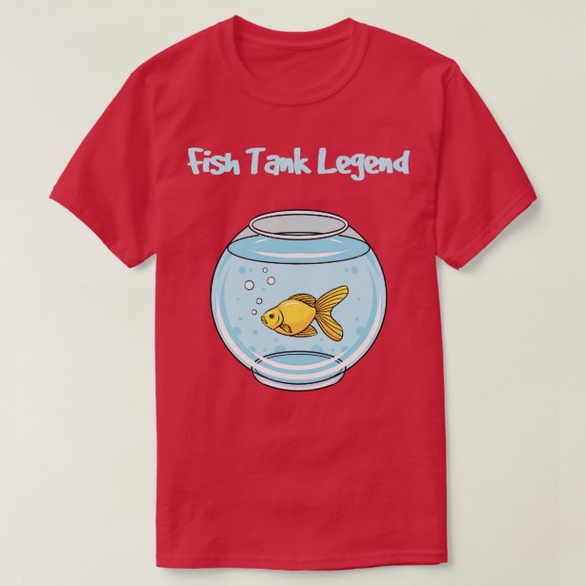 Aquarium Keeper Fisch Tank Legende (Design vorne)