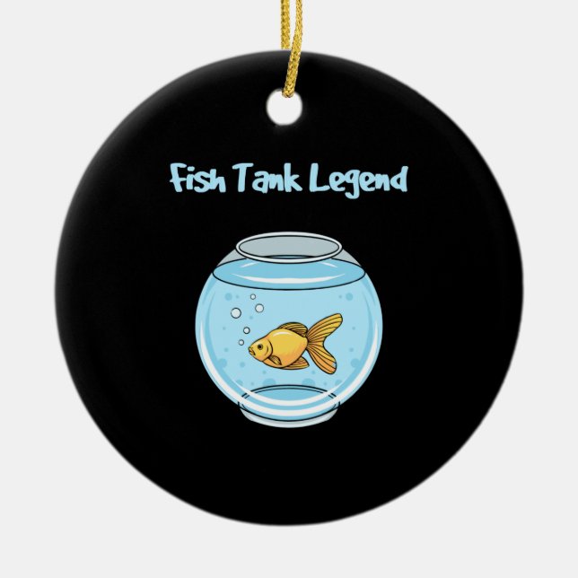 Aquarium Keeper - Legende des Fischfangs Keramik Ornament (Vorne)