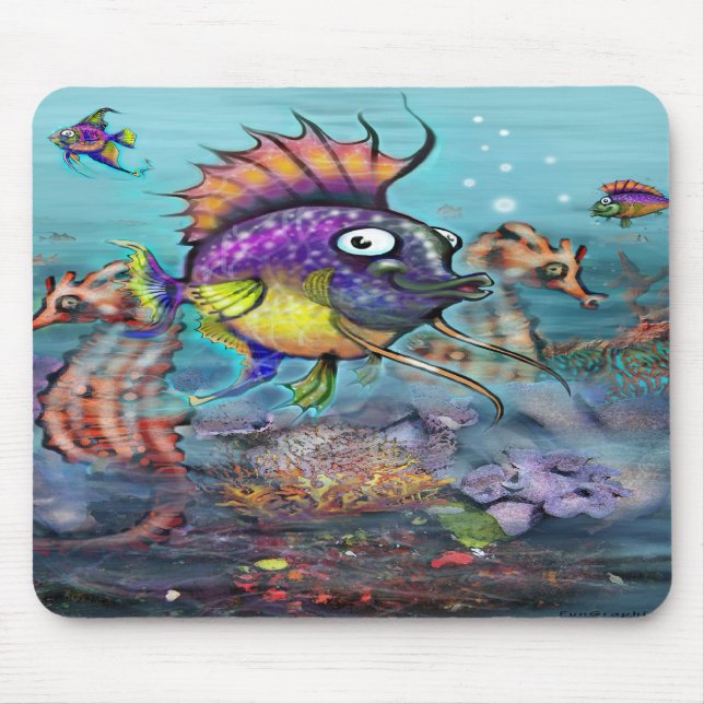 Aquarium Mousepad (Vorne)