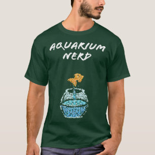Aquarium Nerd Goldfisch Aquatik T-Shirt