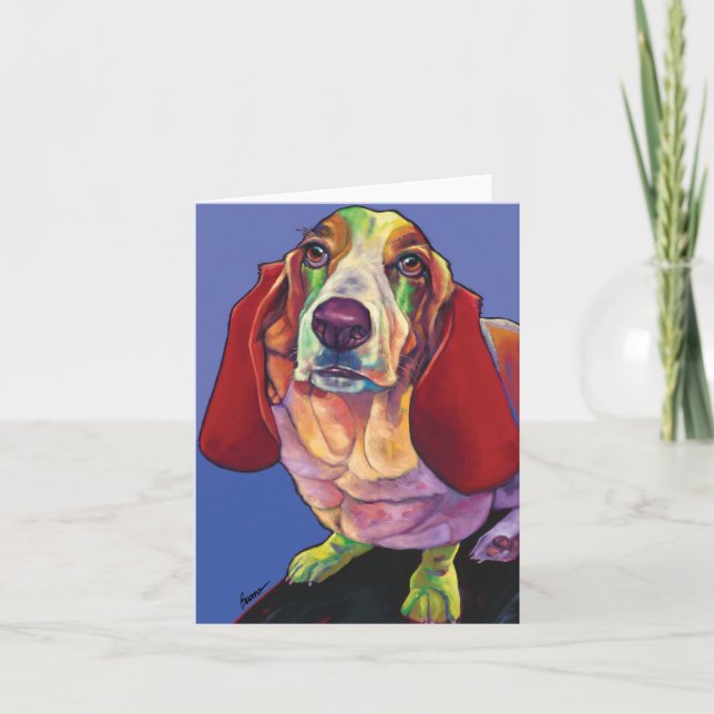 Aquarium populaire la carte de chien de thérapie (Devant)