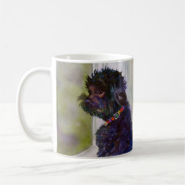 Aquarium populaire, tasse d'art d'aquarelle