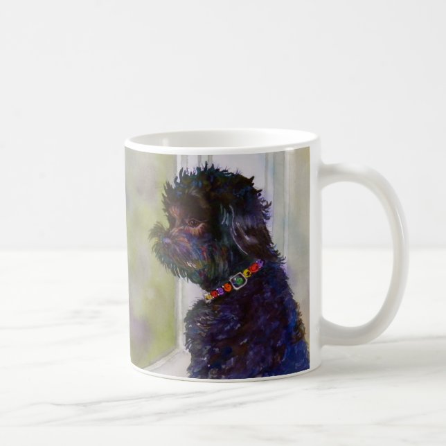 Aquarium populaire, tasse d'art d'aquarelle (Droite)