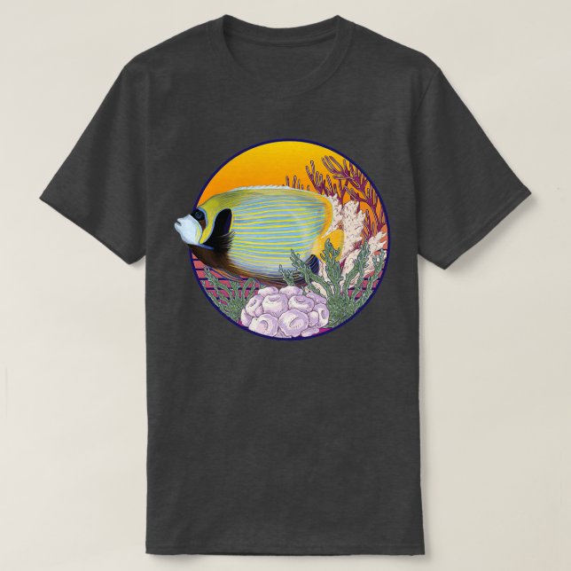 Aquarium RetroStyle T-Shirt (Design vorne)