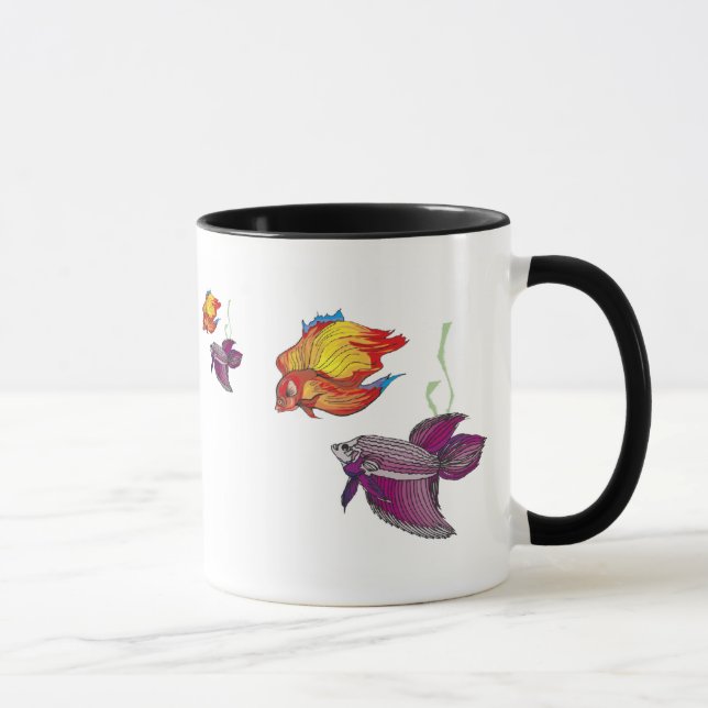 Aquarium Sparring Duo Tasse (Rechts)