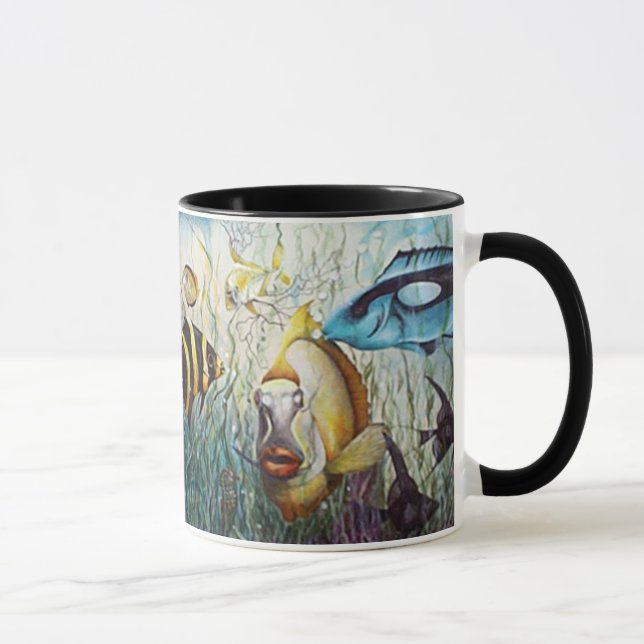 Aquarium, Tasse (Rechts)