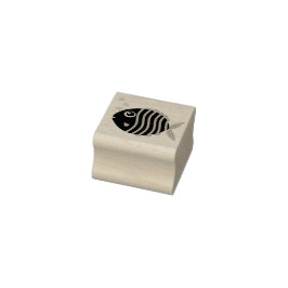 Aquarium Tropisches Niedliches Kind Gummistempel