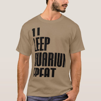 Aquarium Wiederholung der Fischerei Aquariengesche T-Shirt
