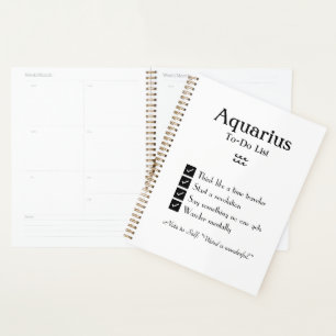 Aquarius - Aufgabenliste Planer