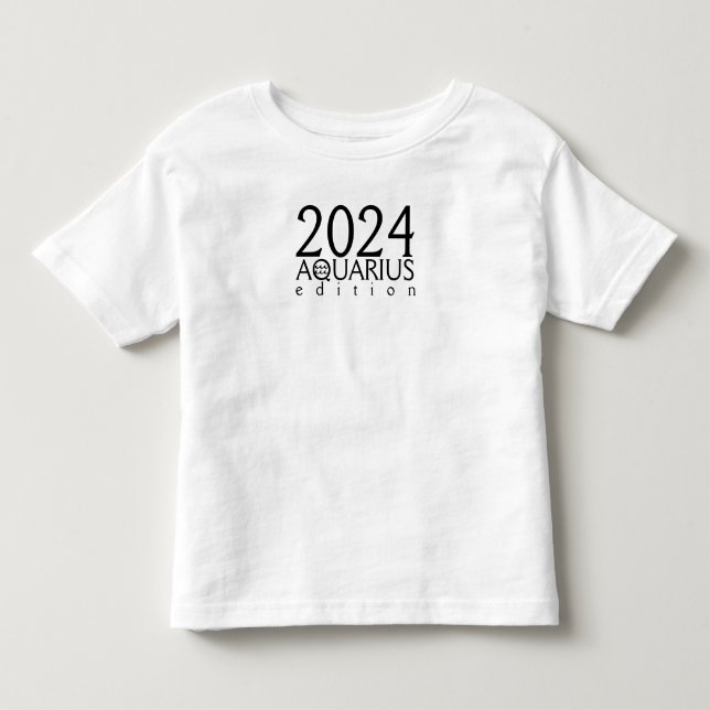 Aquarius-Ausgabe 2024 mit Symbol Kleinkind T-shirt (Vorderseite)