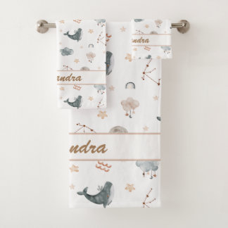 Aquarius Baby Niedlich & Soft für Little Water Bea Badhandtuch Set