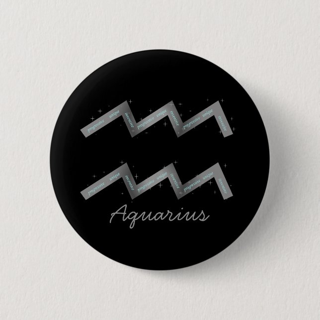 Aquarius Button (Vorderseite)