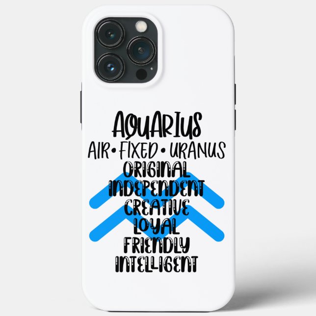 Aquarius  Case-Mate iPhone hülle (Rückseite)