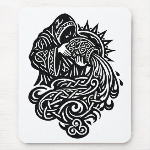 Aquarius — Der Wassermann von BurnsInHell Mousepad