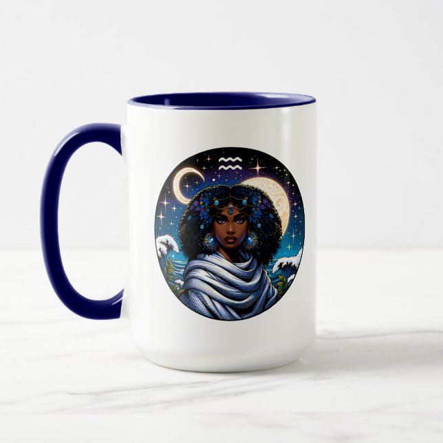 Aquarius-Eigenschaften und Daten  | Wassermann Tasse (Links)