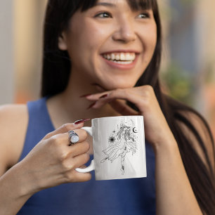 Aquarius Girl Tasse Zodiac Tasse für Astrologie-L