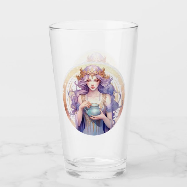 Aquarius Glass Cup Glas (Vorderseite)
