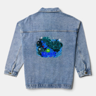 Aquarius Horoscope Star Sign Jeansjacke