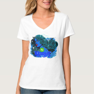 Aquarius Horoscope Star Sign T-Shirt