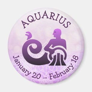 Aquarius Horoskop Astrologie Zodiac-Zeichen Magnet